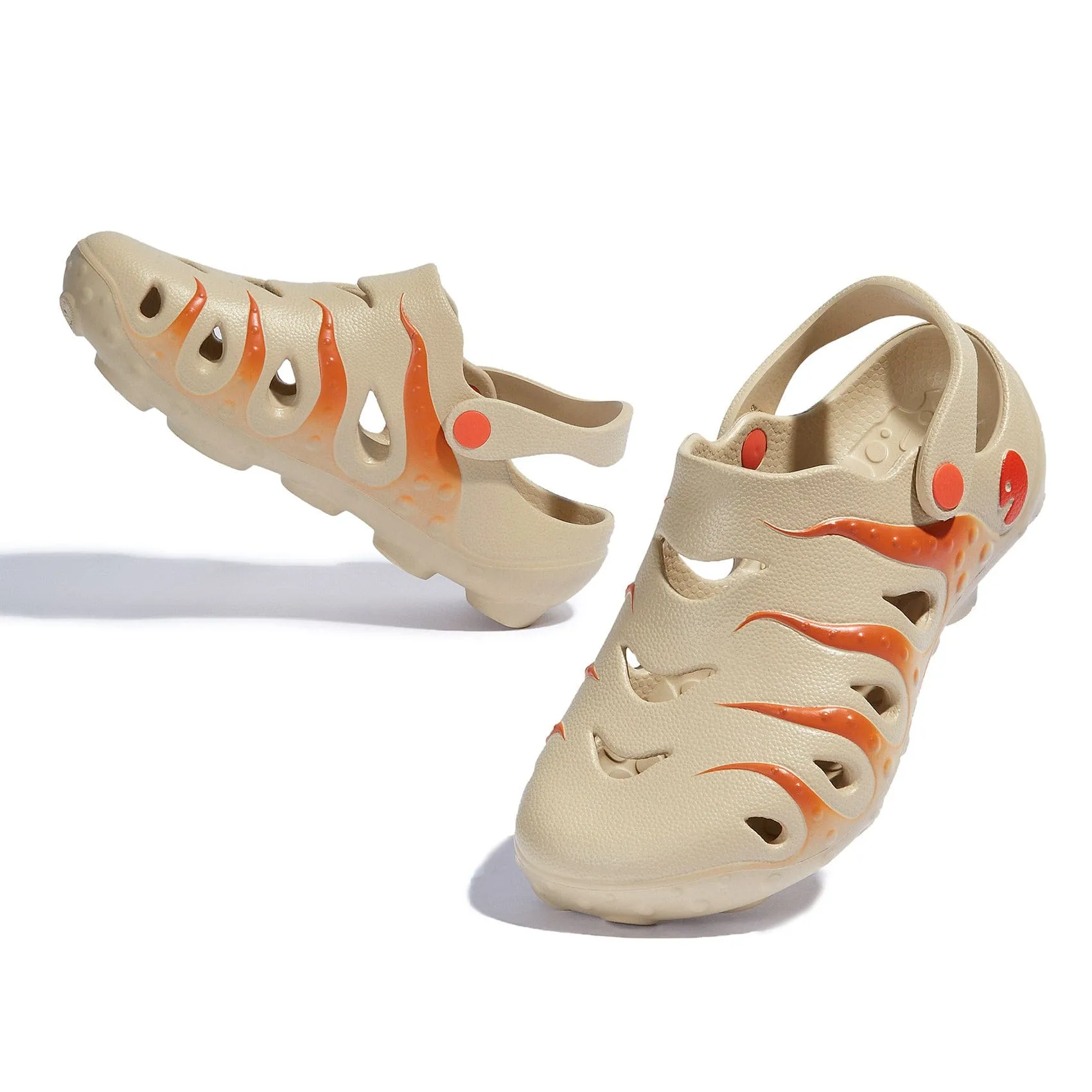 Orange Brown Octopus I Women