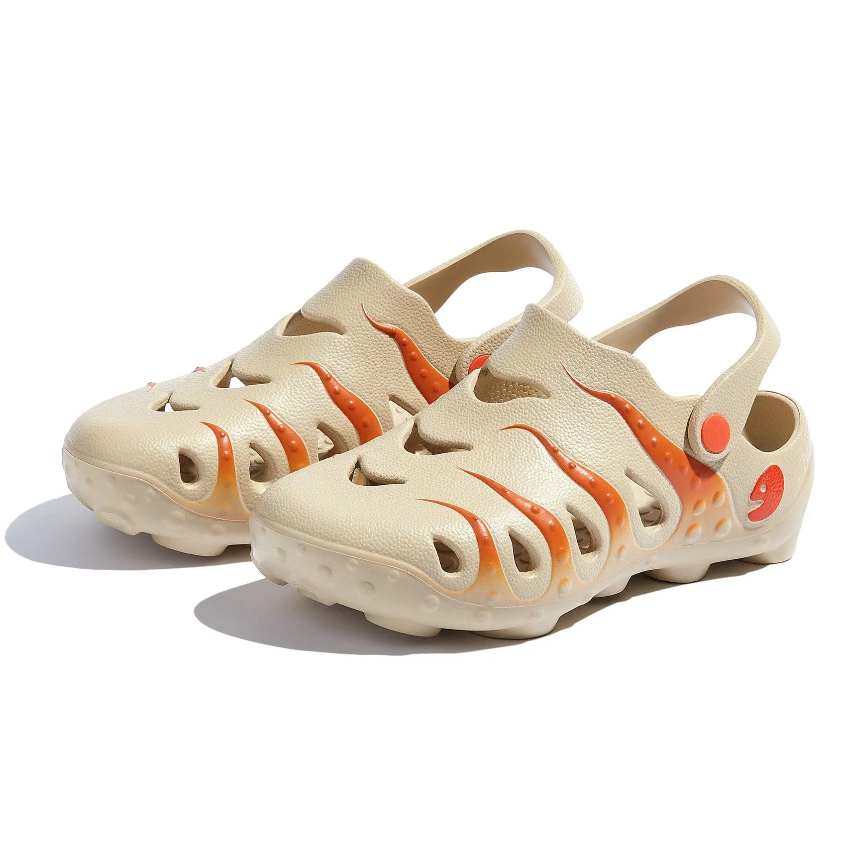 Orange Brown Octopus I Women