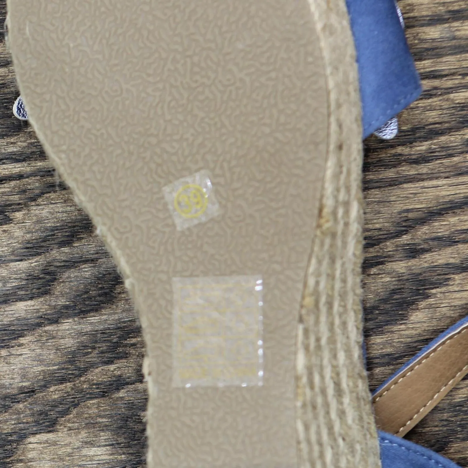 Patrizia Women's Flyaway Wedge Sandal FLYAWAYBLUE Blue 8.5M (EUR 39)