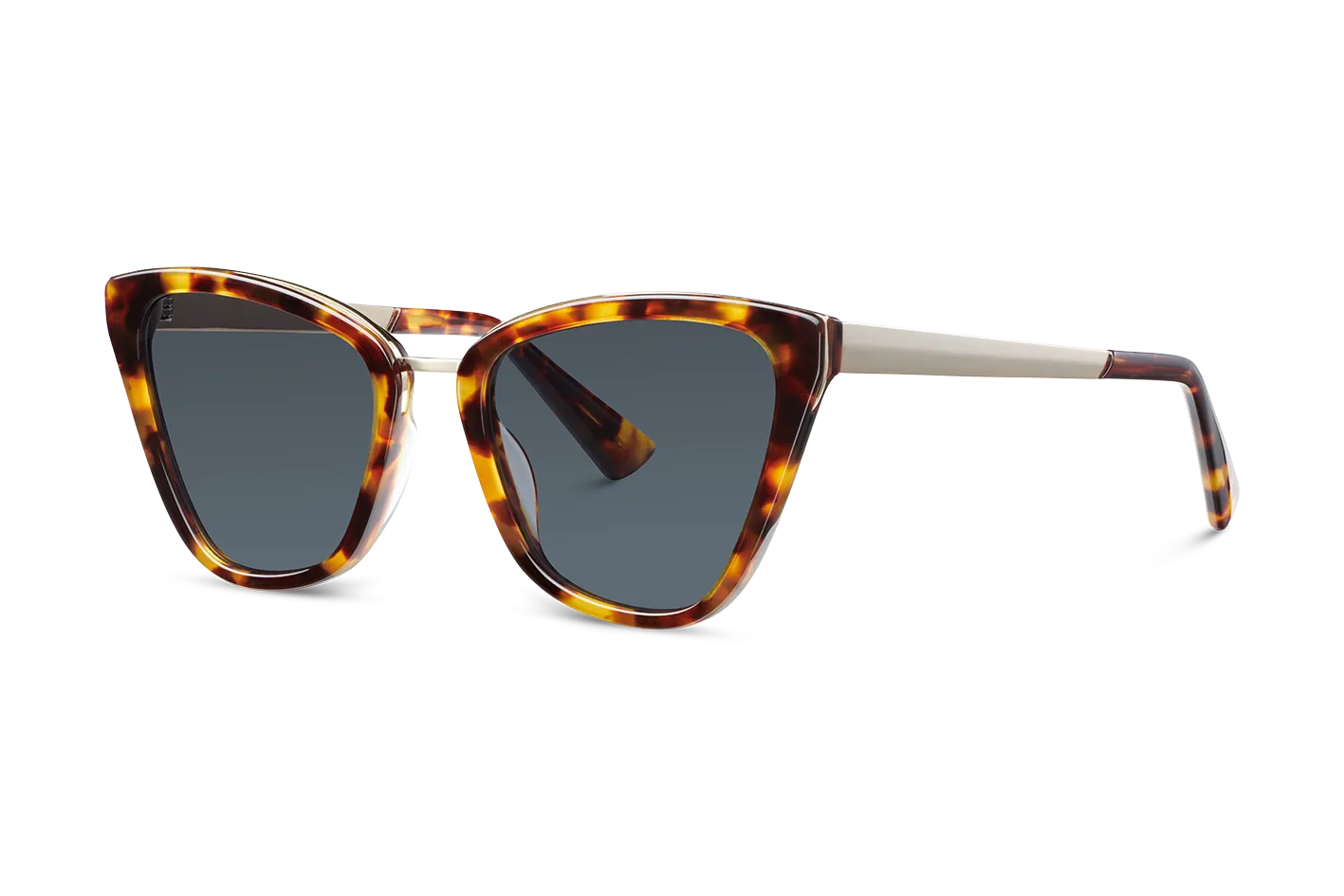 Piazza San Marco / Tortoise & Gold Color   Dark Black Lens.