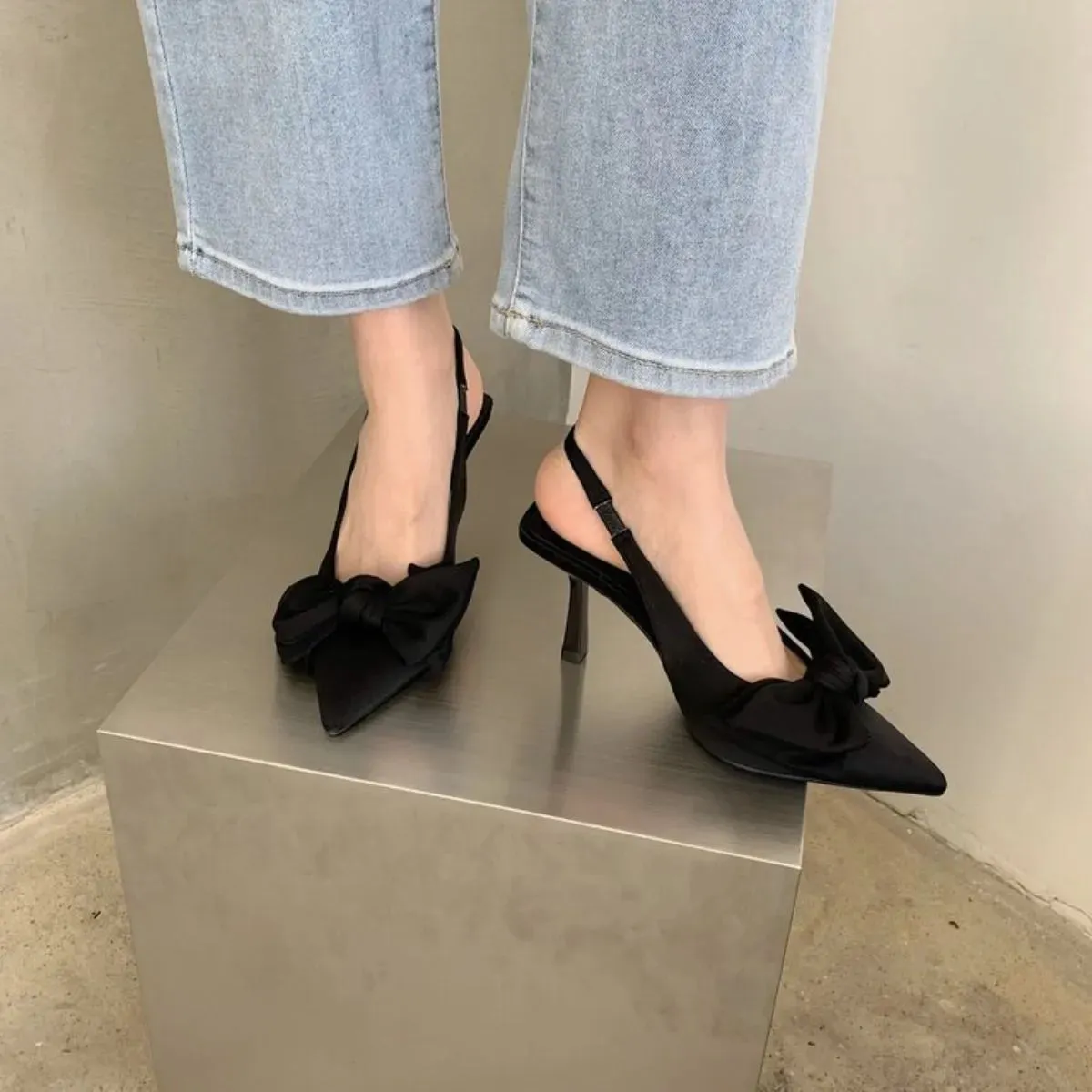 Point Toe Stiletto Pumps