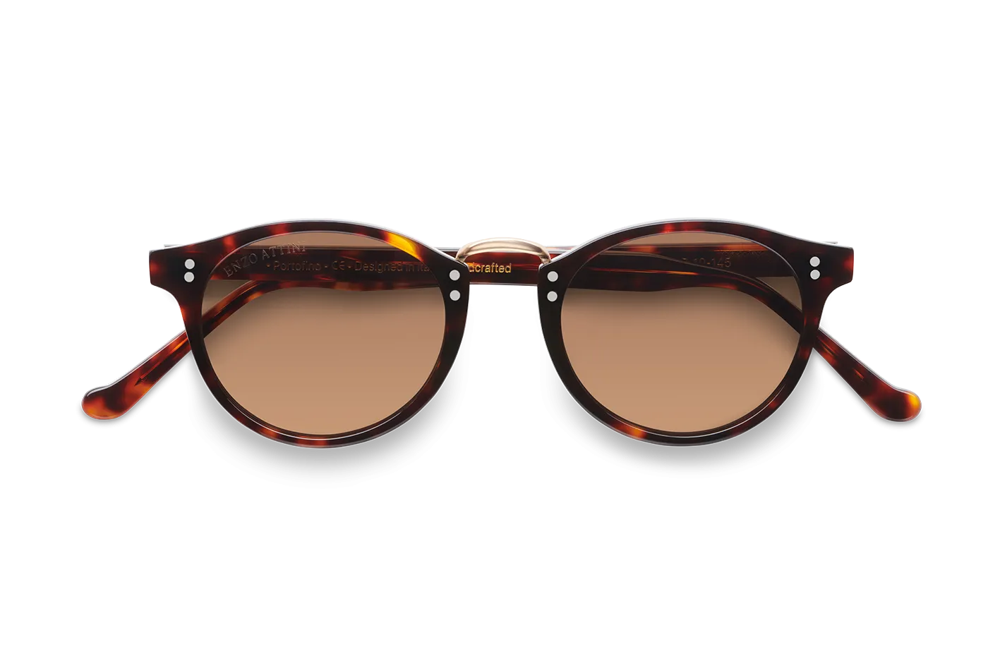 Portofino / Tortoise Red   Dark Brown Lens