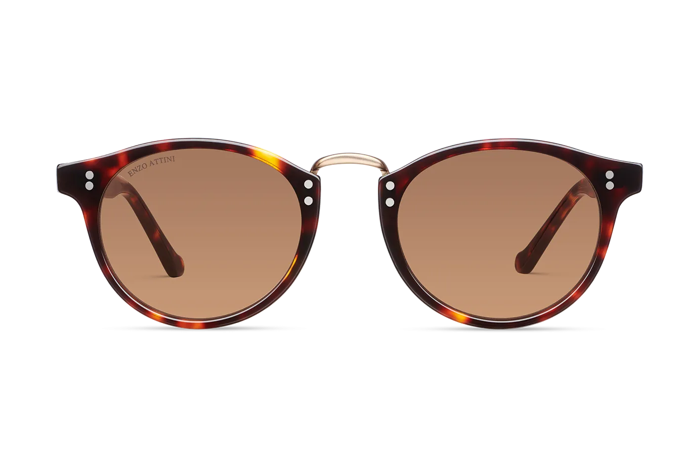 Portofino / Tortoise Red   Dark Brown Lens