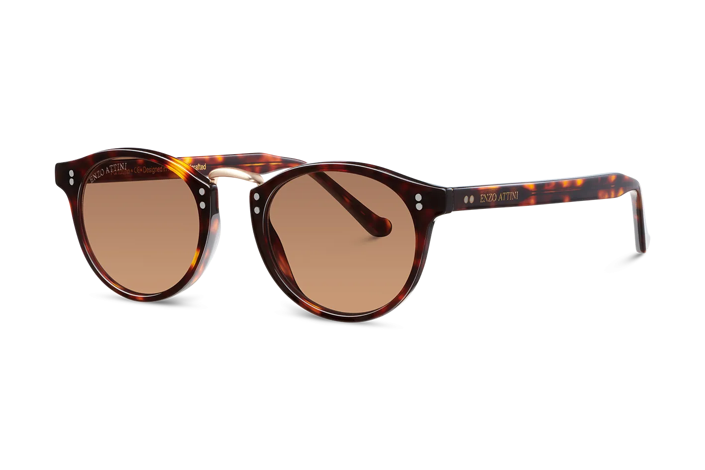 Portofino / Tortoise Red   Dark Brown Lens