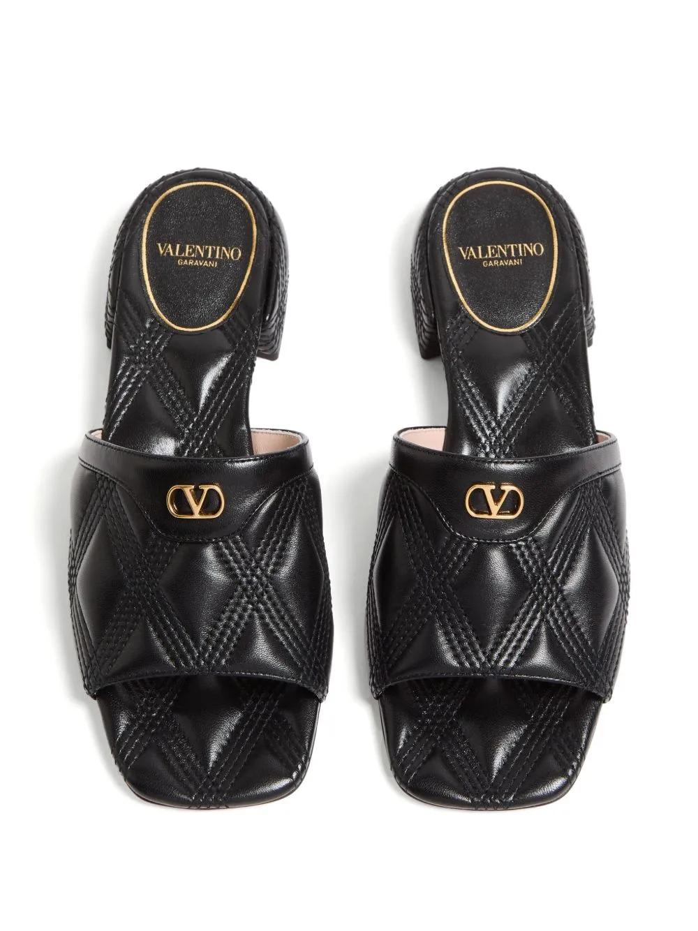 Quiltie 67 leather sandals