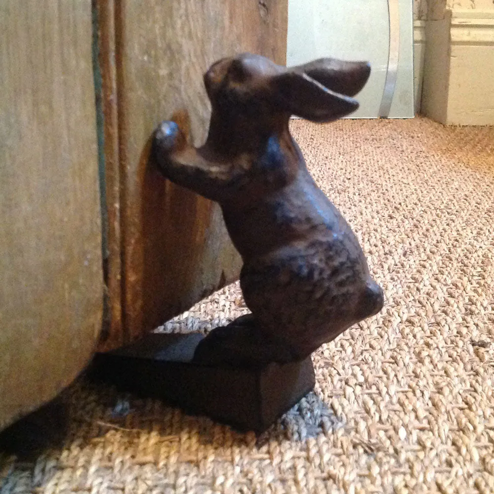 Rabbit Doorstop/ Doorwedge