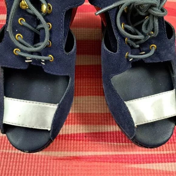 RARE Adidas X Opening Ceramony Laceup Platform Wedge Size 9 Women