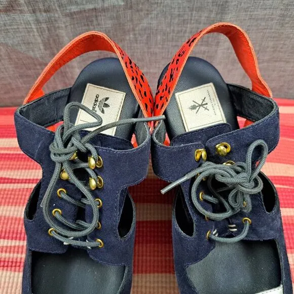RARE Adidas X Opening Ceramony Laceup Platform Wedge Size 9 Women