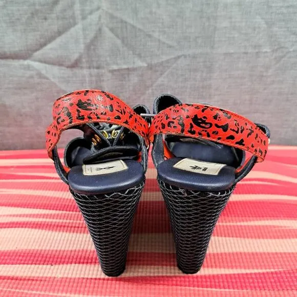 RARE Adidas X Opening Ceramony Laceup Platform Wedge Size 9 Women