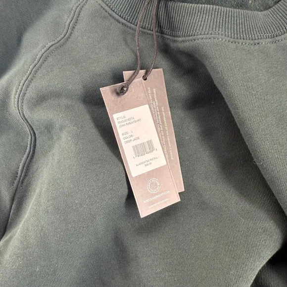 Rebecca Minkoff Joan Sweatshirts women’s size Large in Deep Jane NEW