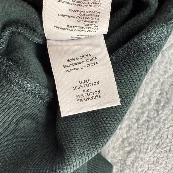 Rebecca Minkoff Joan Sweatshirts women’s size Large in Deep Jane NEW