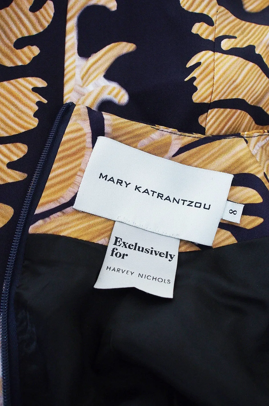 Recent Mary Katrantzou Silk Print Dress
