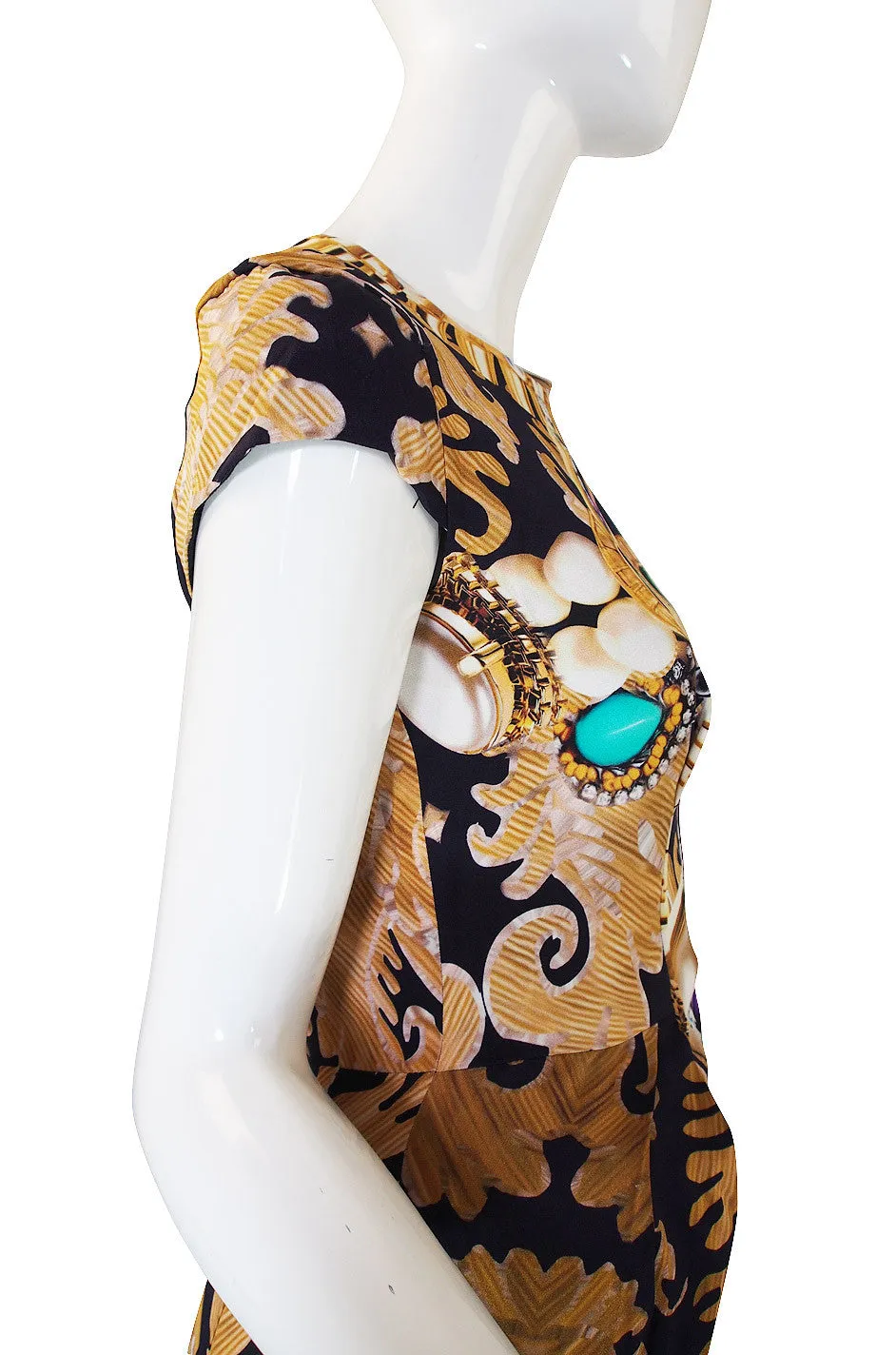 Recent Mary Katrantzou Silk Print Dress