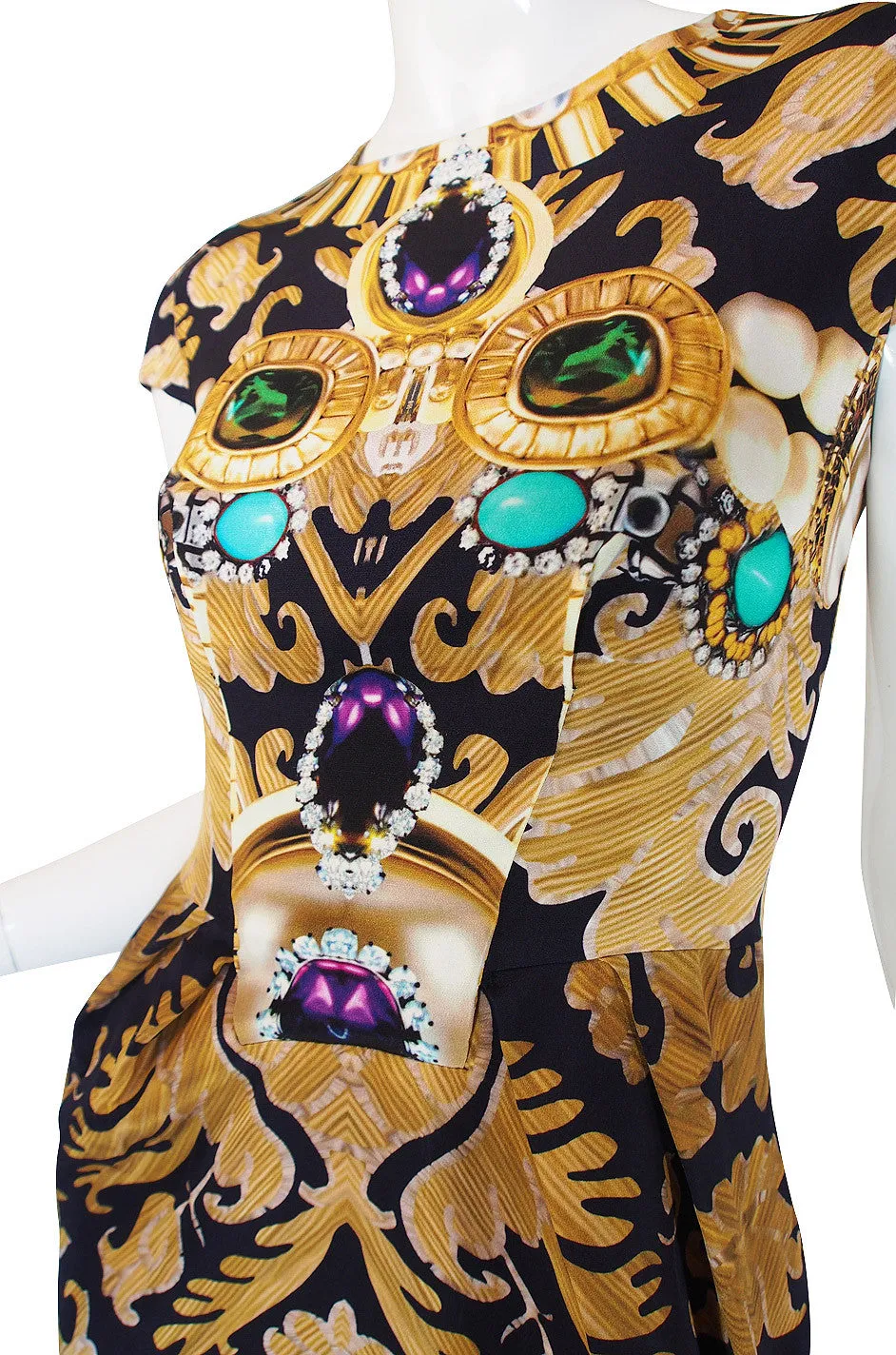 Recent Mary Katrantzou Silk Print Dress