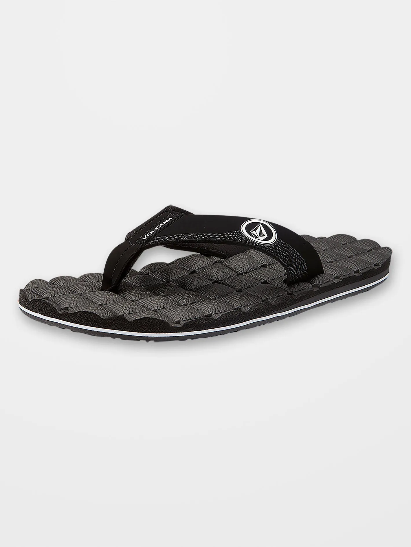 Recliner Sandals - BLACK WHITE