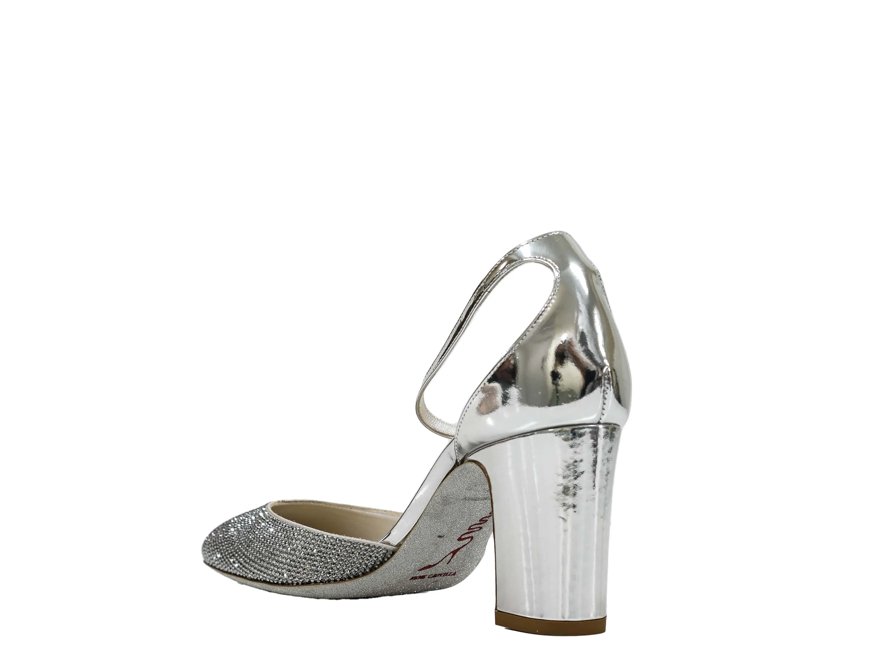 Rene Caovilla Women's Silver Shoe Elsie C11446 40% OFF