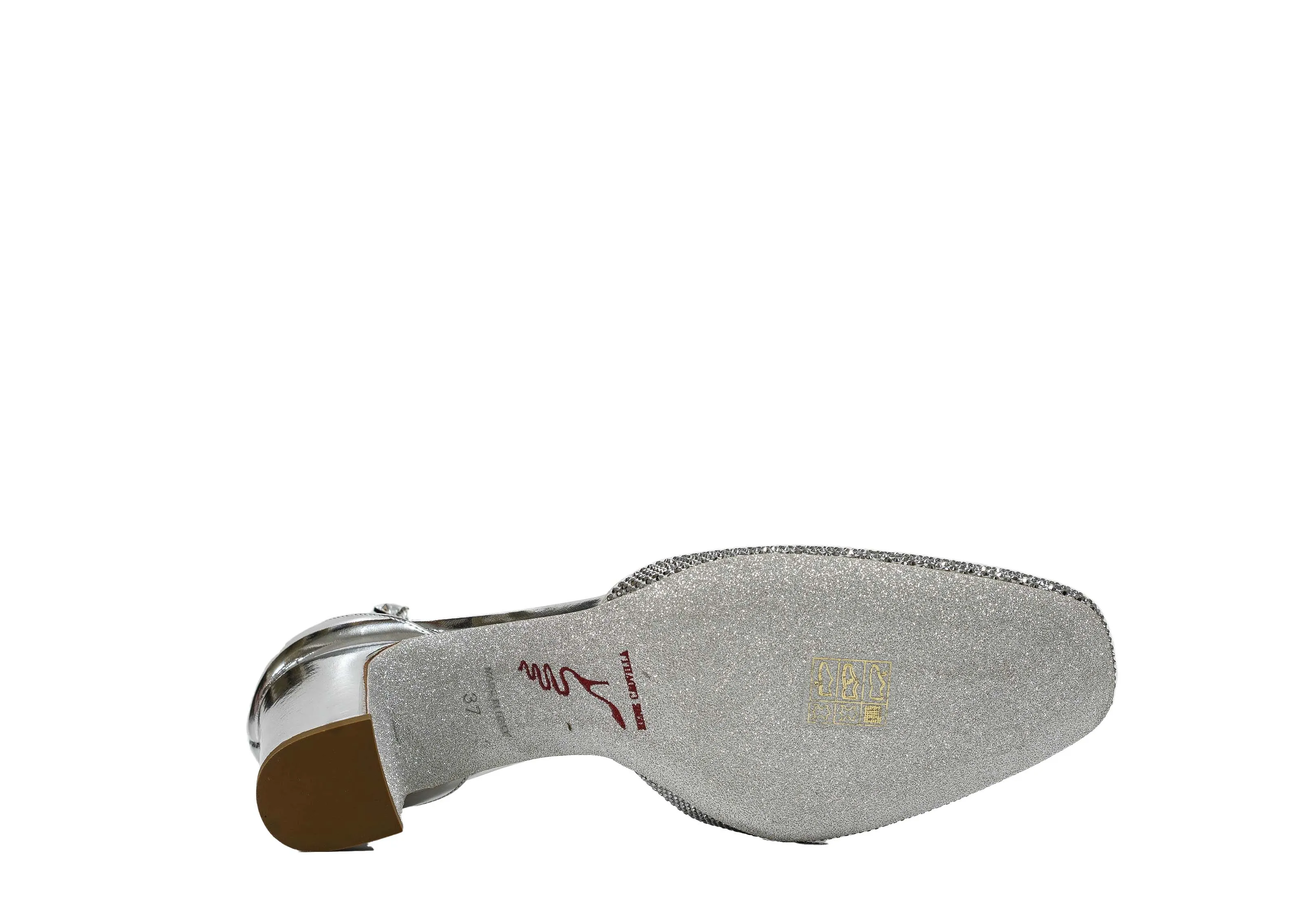 Rene Caovilla Women's Silver Shoe Elsie C11446 40% OFF
