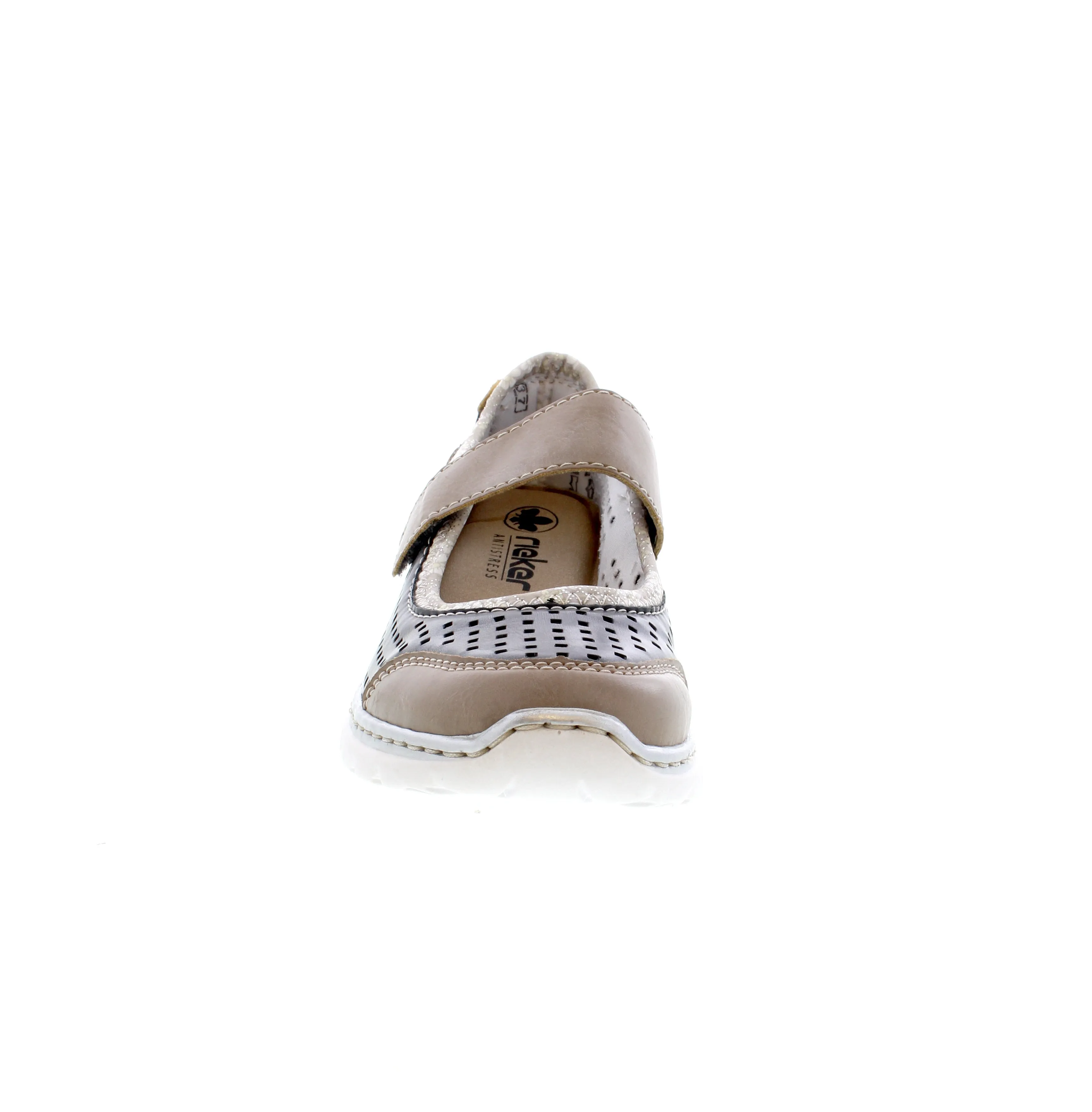 Rieker L32B5-42 - Grey/Blue