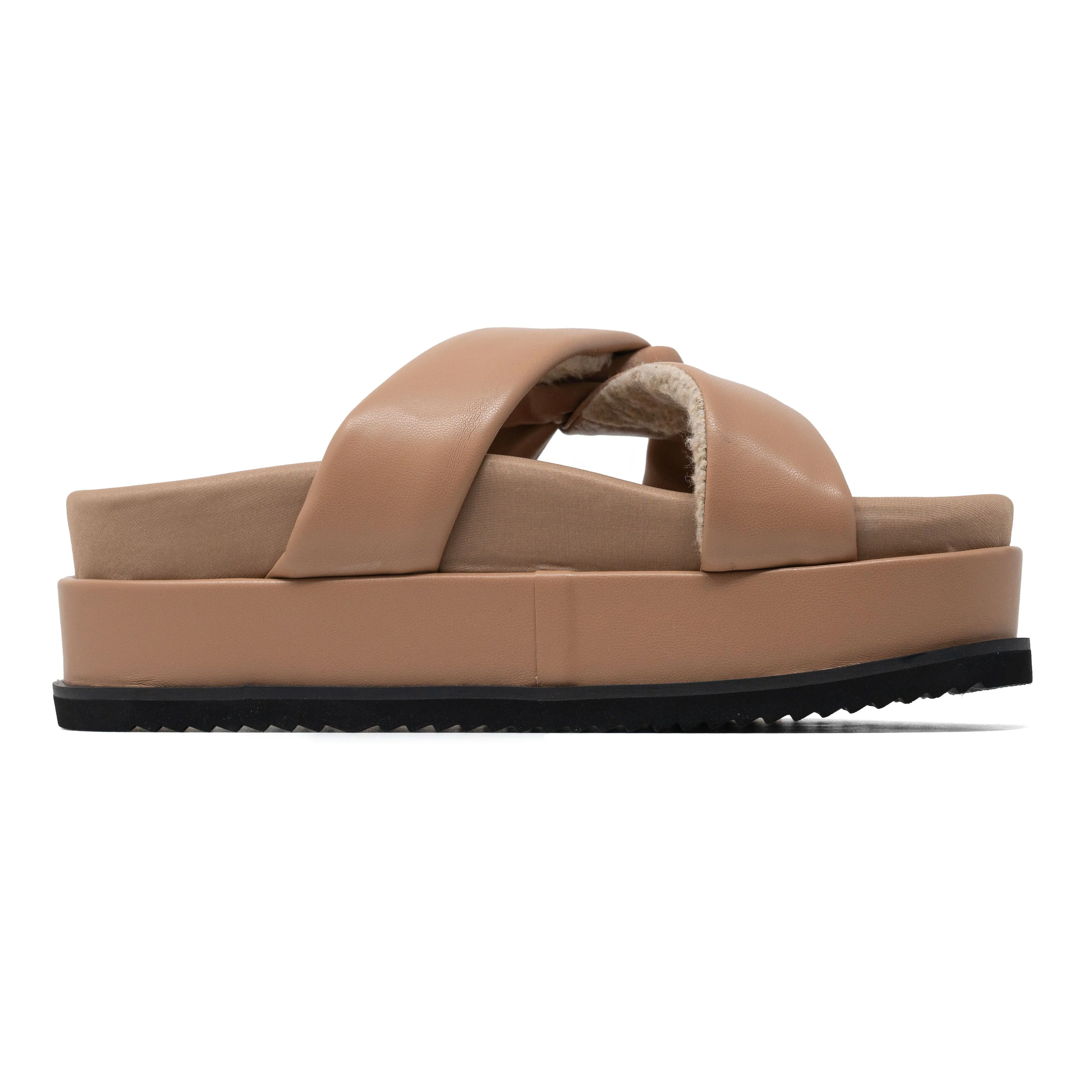 ROAM 7 SANDALS NUDE VEGAN LEATHER