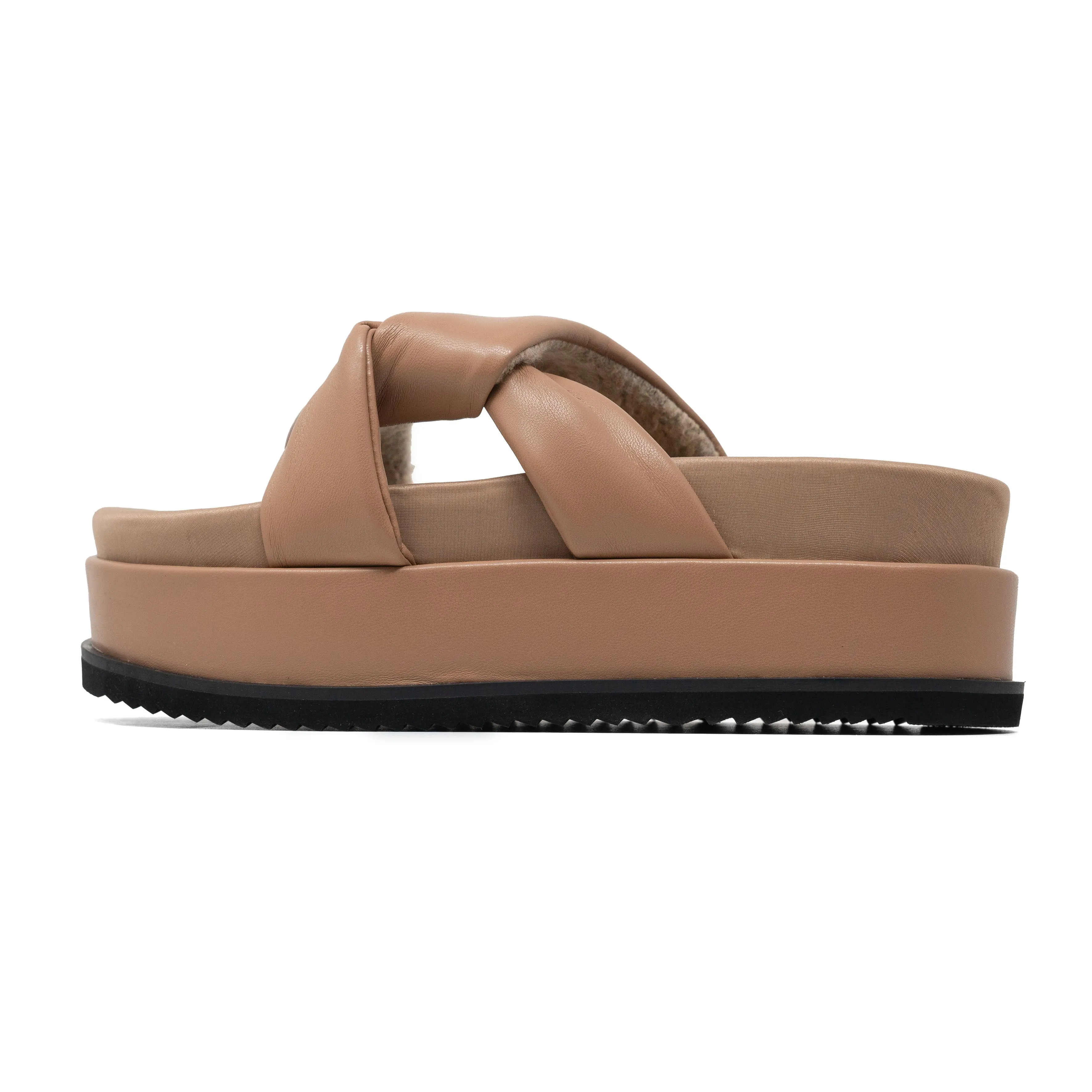 ROAM 7 SANDALS NUDE VEGAN LEATHER