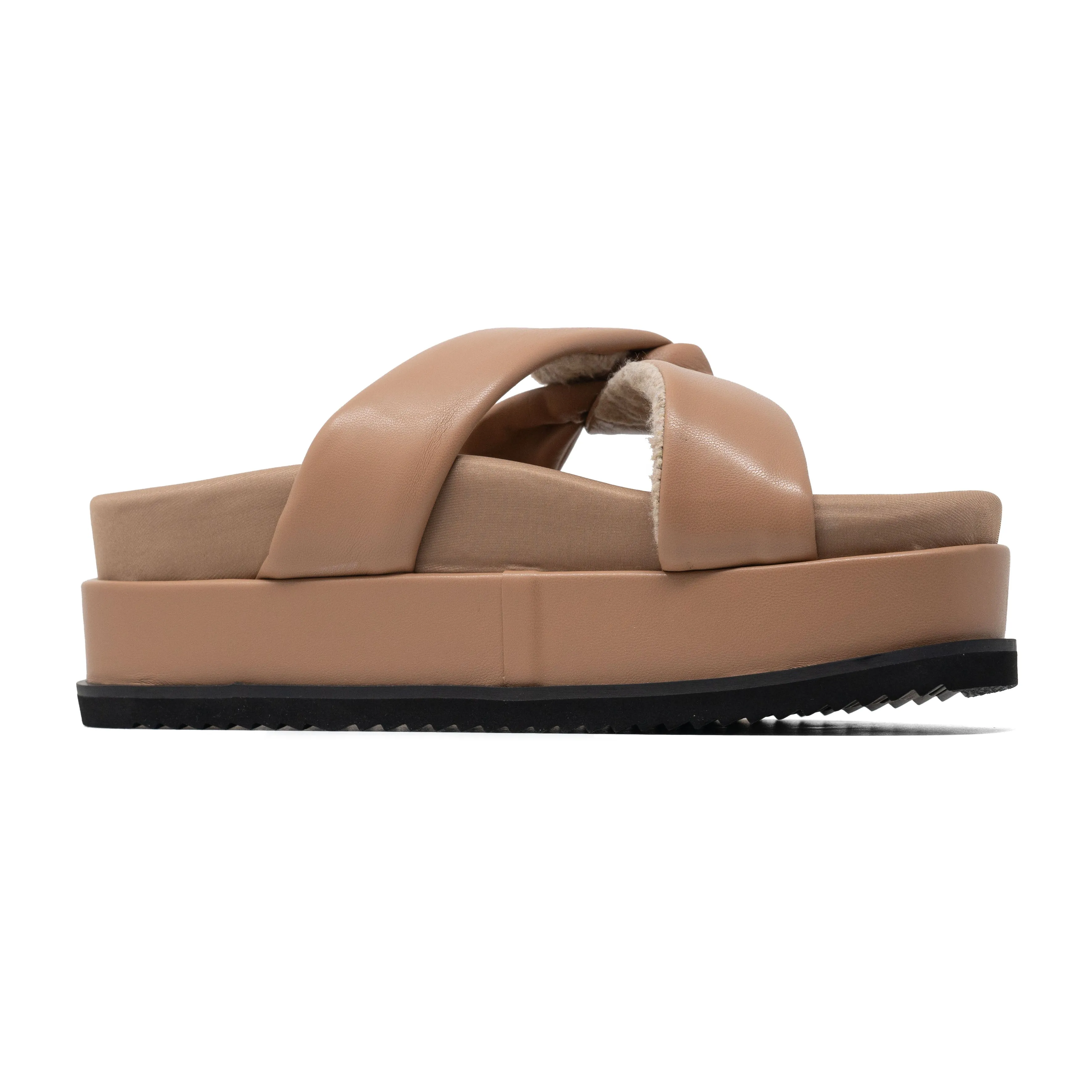 ROAM 7 SANDALS NUDE VEGAN LEATHER