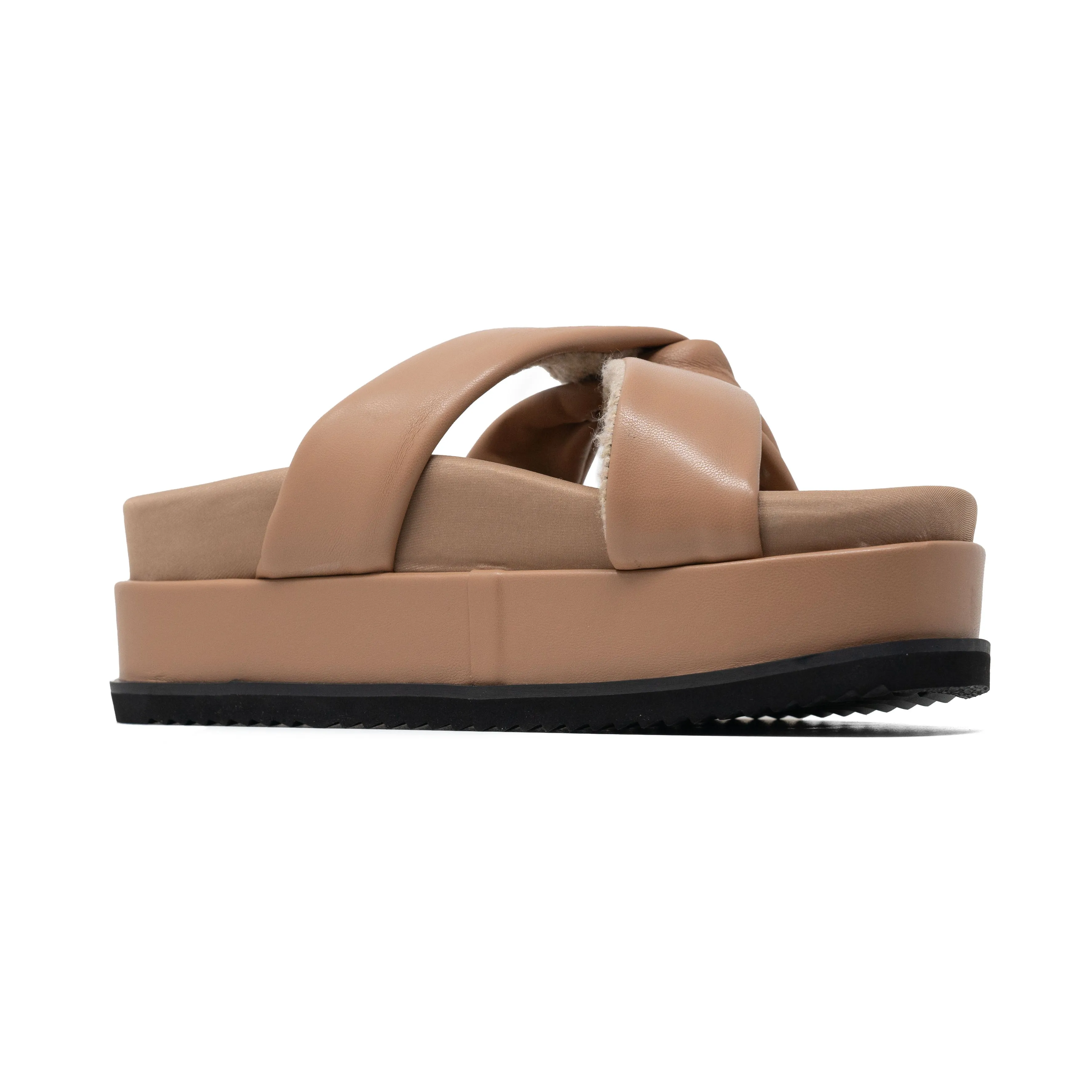 ROAM 7 SANDALS NUDE VEGAN LEATHER