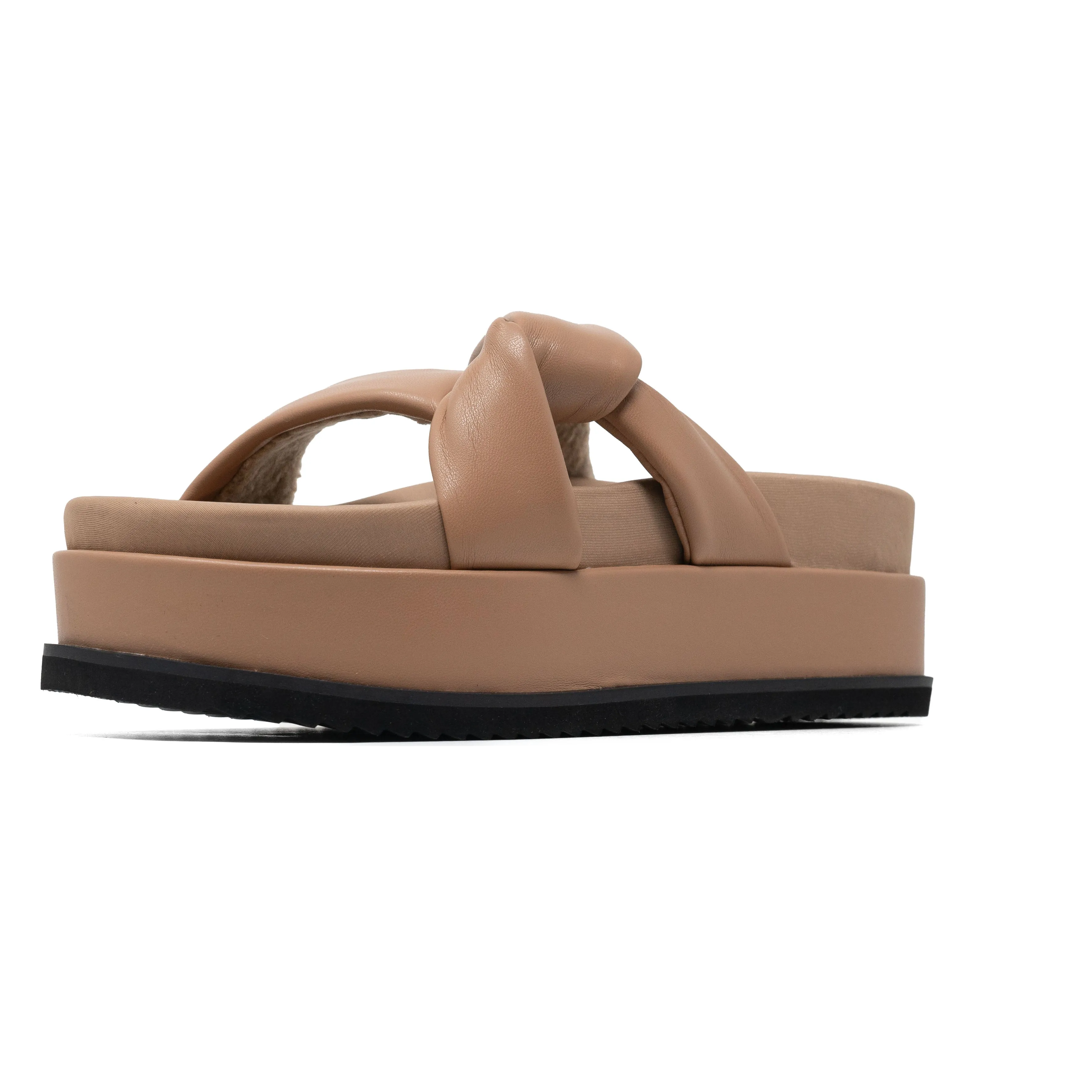 ROAM 7 SANDALS NUDE VEGAN LEATHER