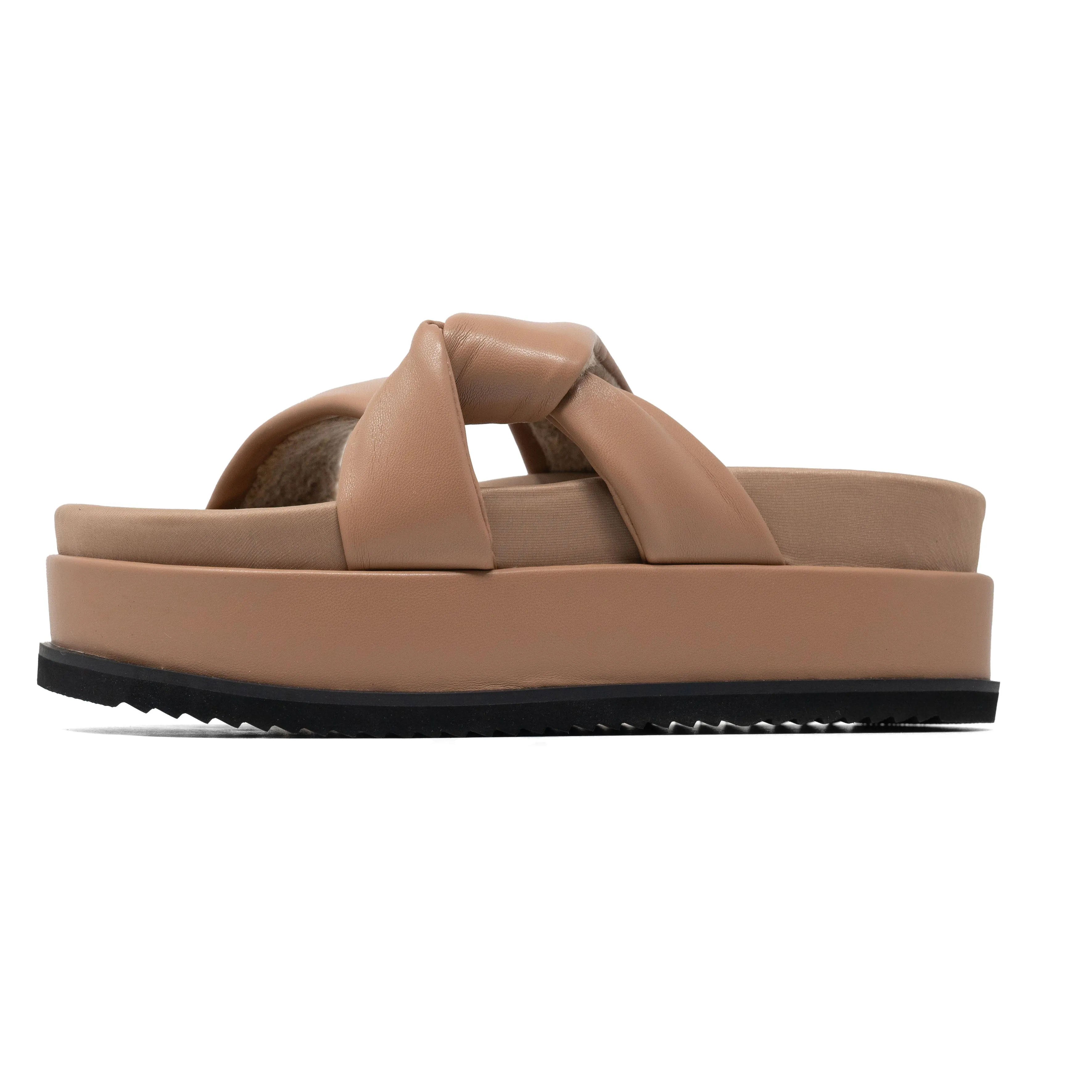 ROAM 7 SANDALS NUDE VEGAN LEATHER
