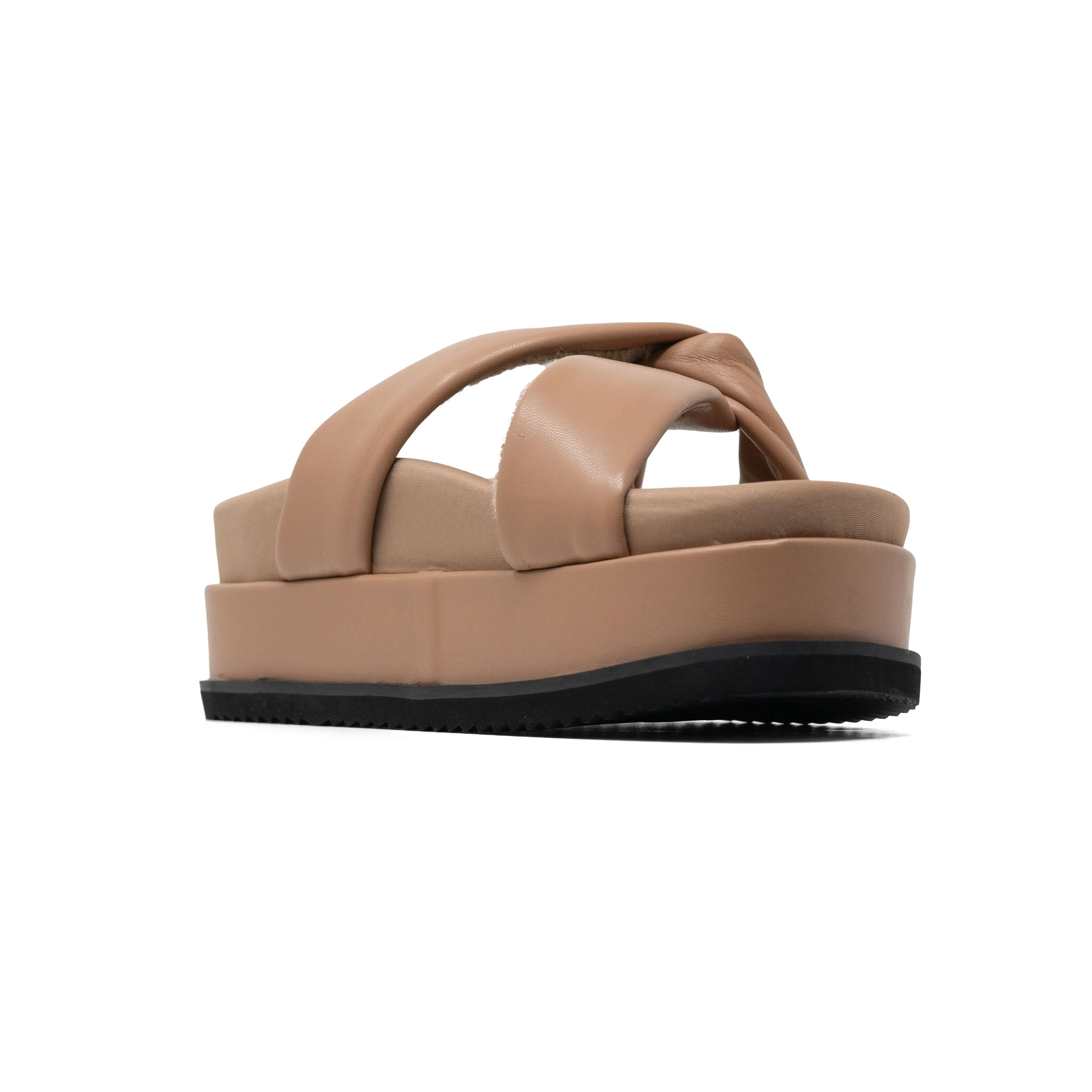 ROAM 7 SANDALS NUDE VEGAN LEATHER