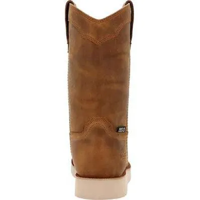 Rocky Men's Monocrepe Wedge 11" Comp Toe WP Wellington Work Boot - RKK0474