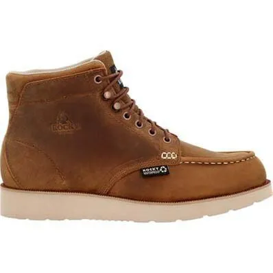Rocky Men's Monocrepe Wedge 6" Comp Toe WP Work Boot - RKK0471
