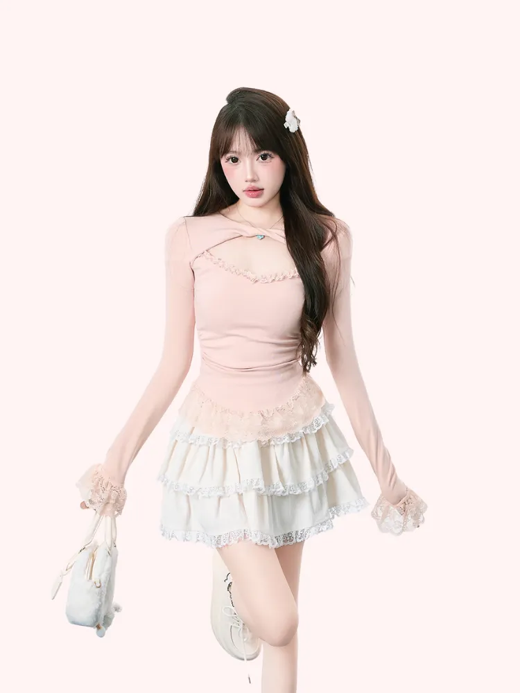 Rose Whispers Lace Top