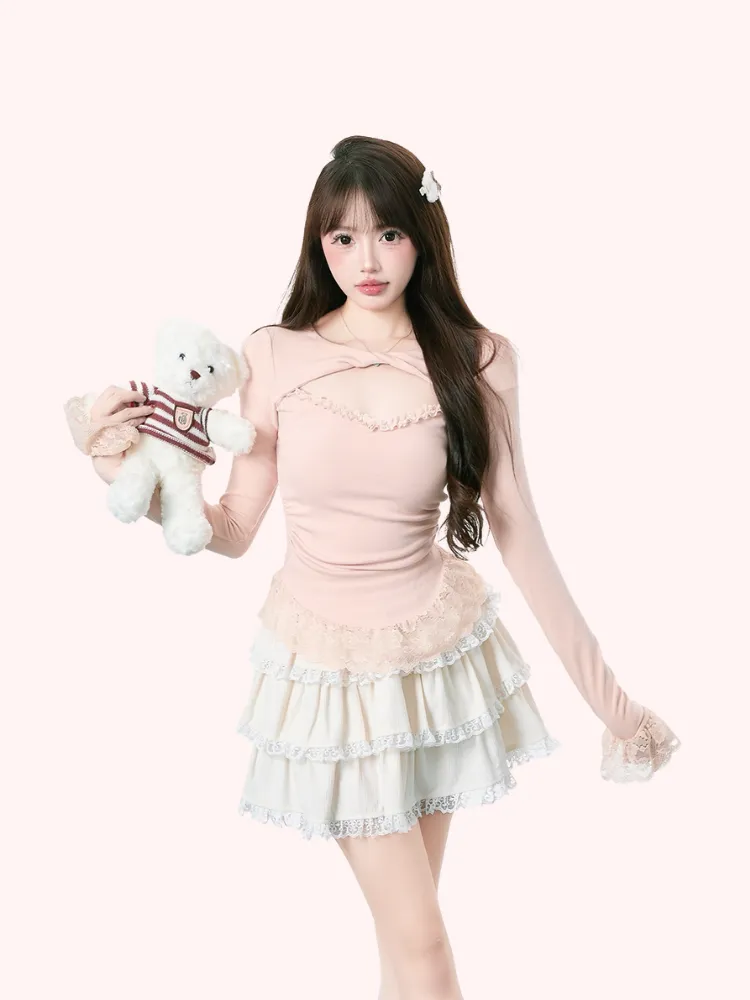 Rose Whispers Lace Top