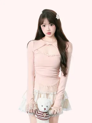 Rose Whispers Lace Top