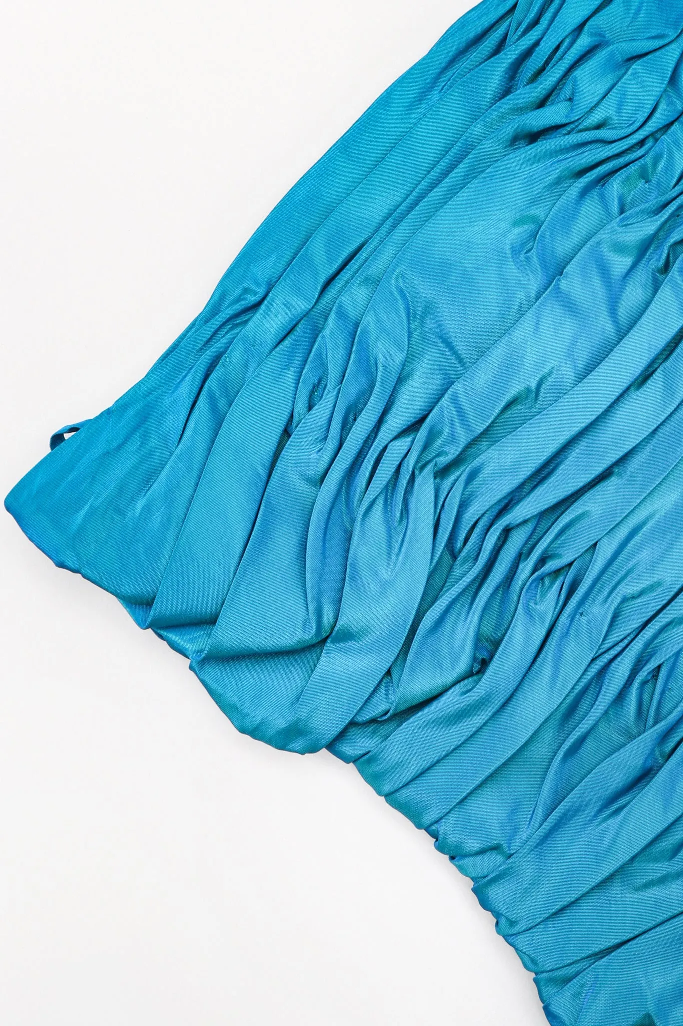 Ruffle Ruched Cocktail Dress