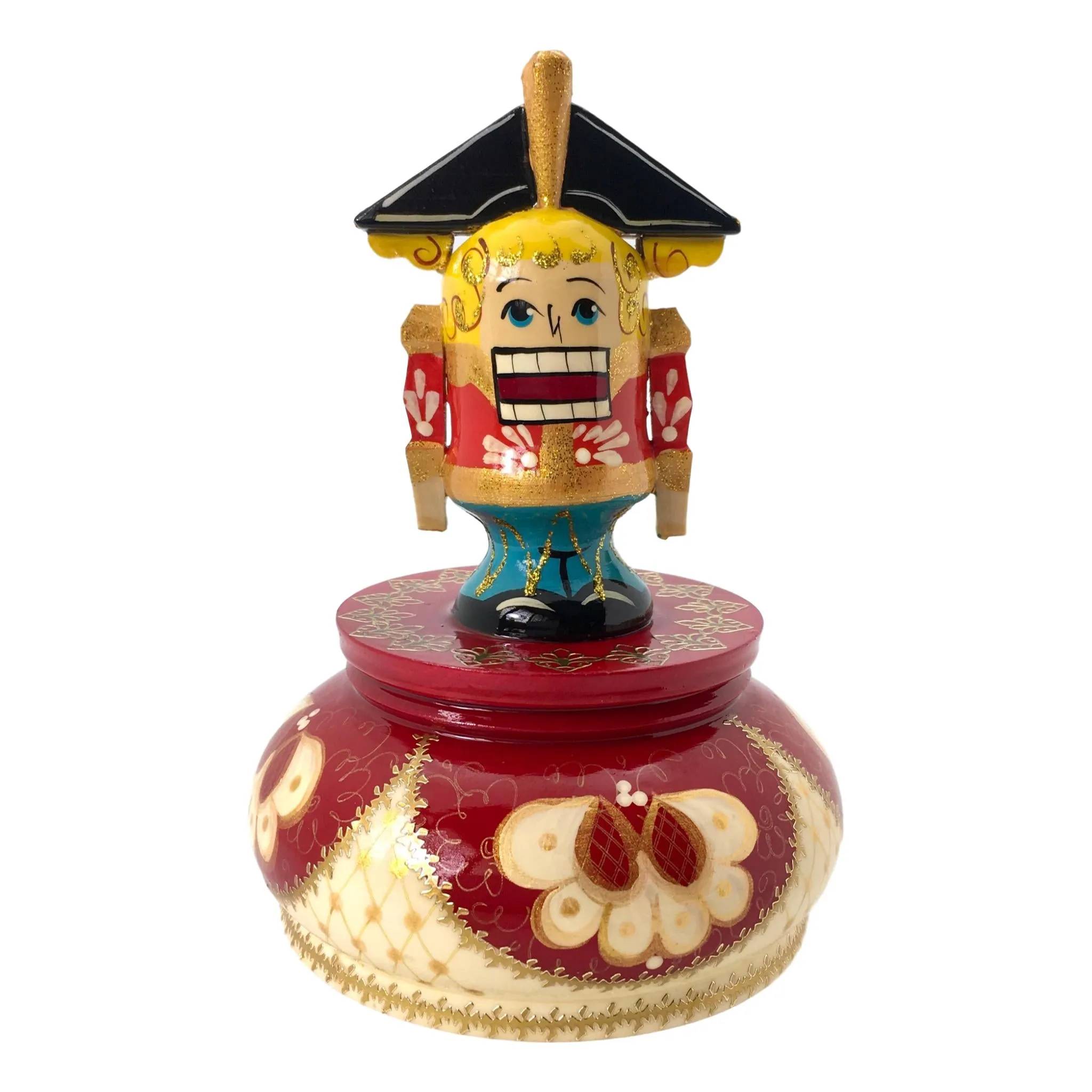 Russian Doll Nutcracker Musical Box