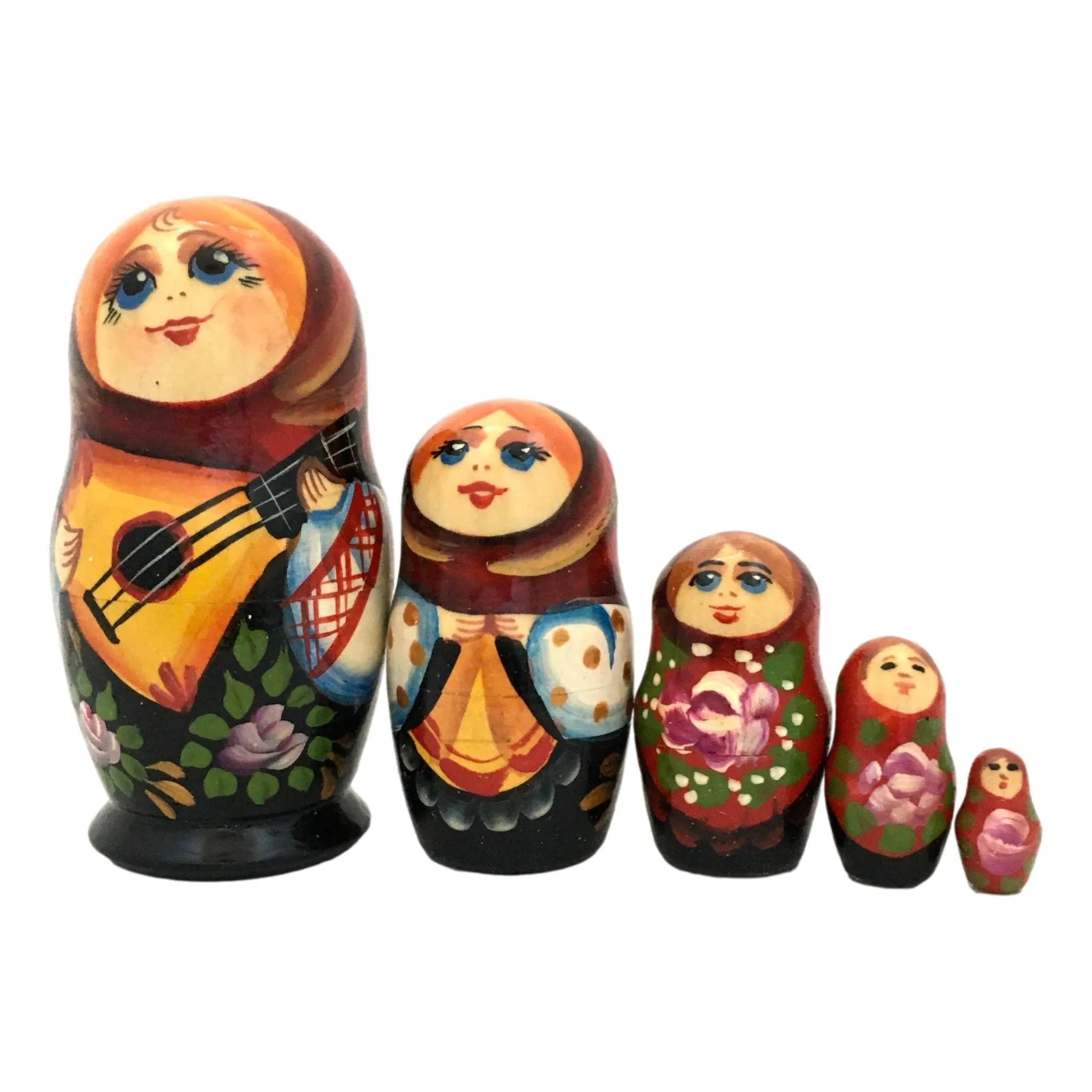 Russian Dolls with Balalayka