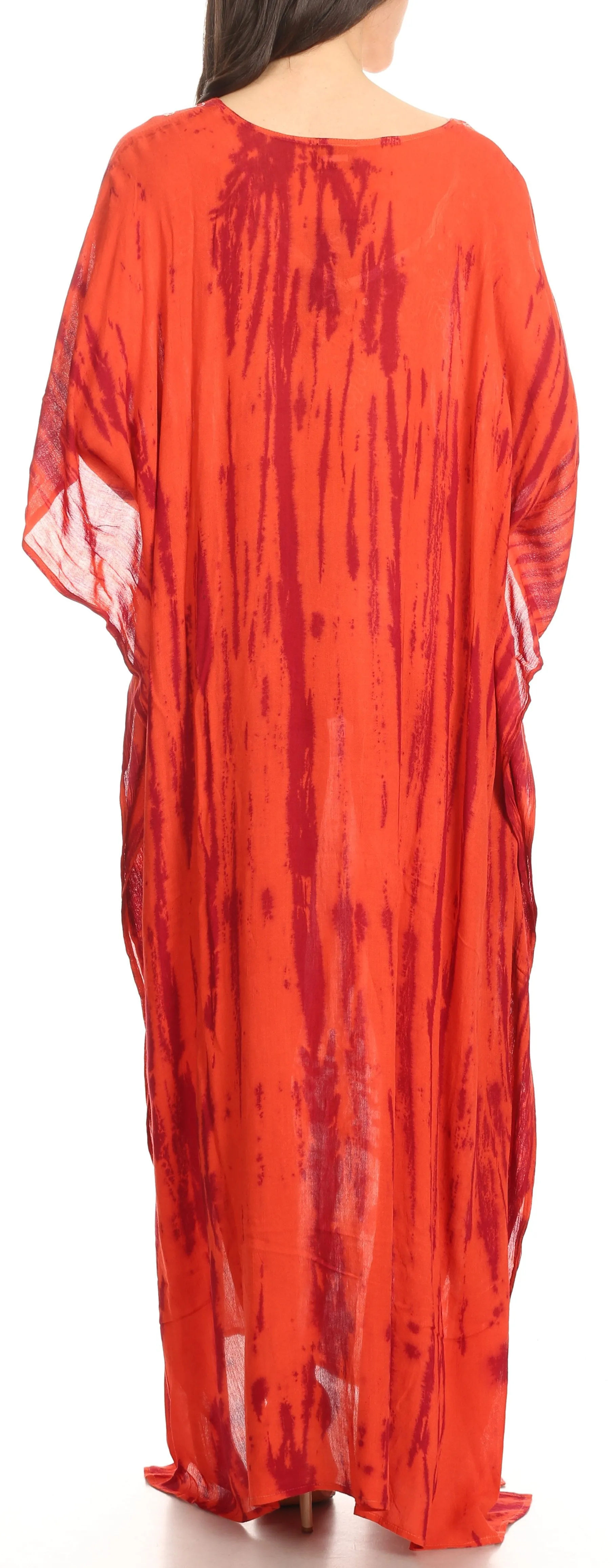 Sakkas Tacy Women's Boho Summer Maxi Dress for Casual or Lounge Wear