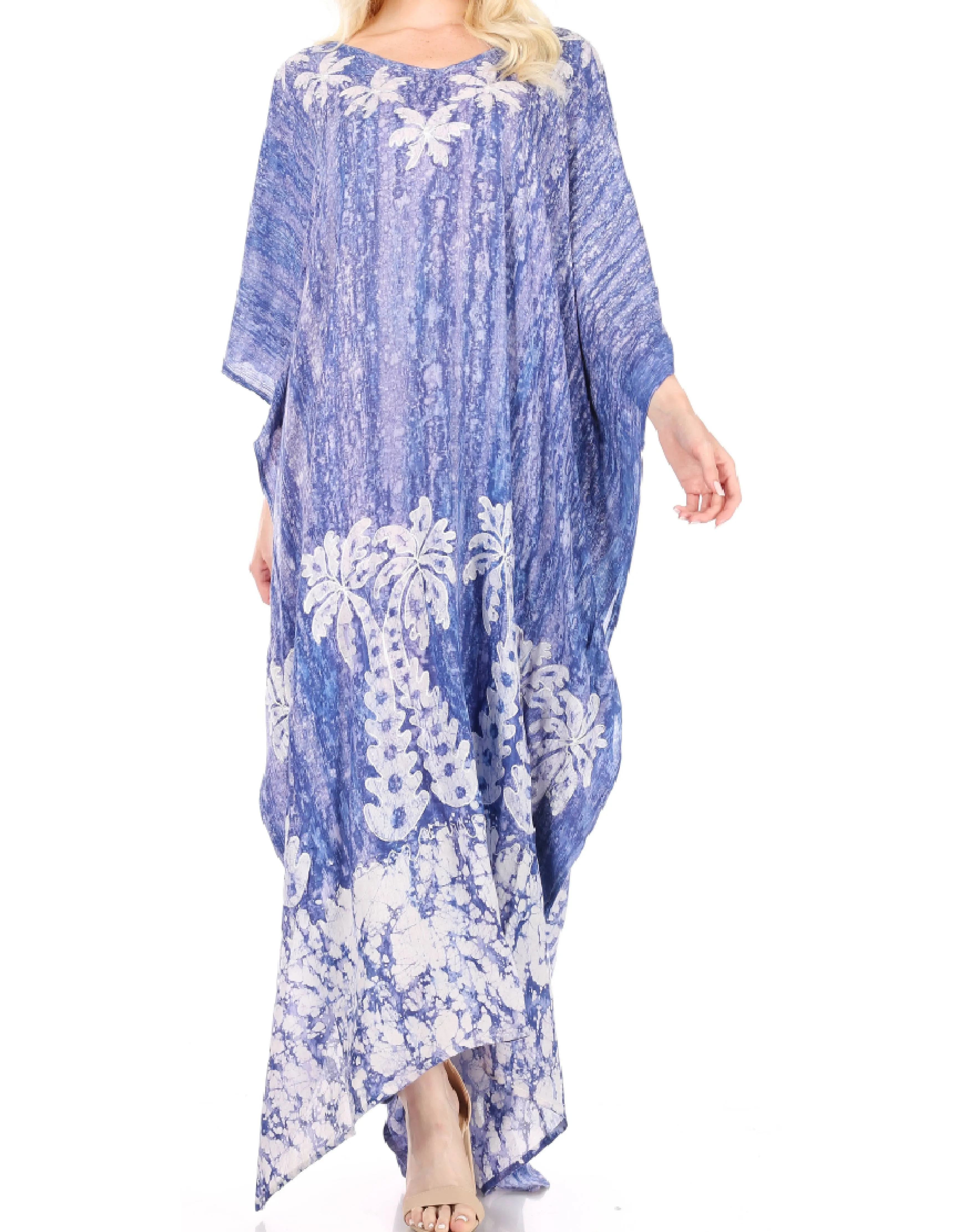 Sakkas Tacy Women's Boho Summer Maxi Dress for Casual or Lounge Wear