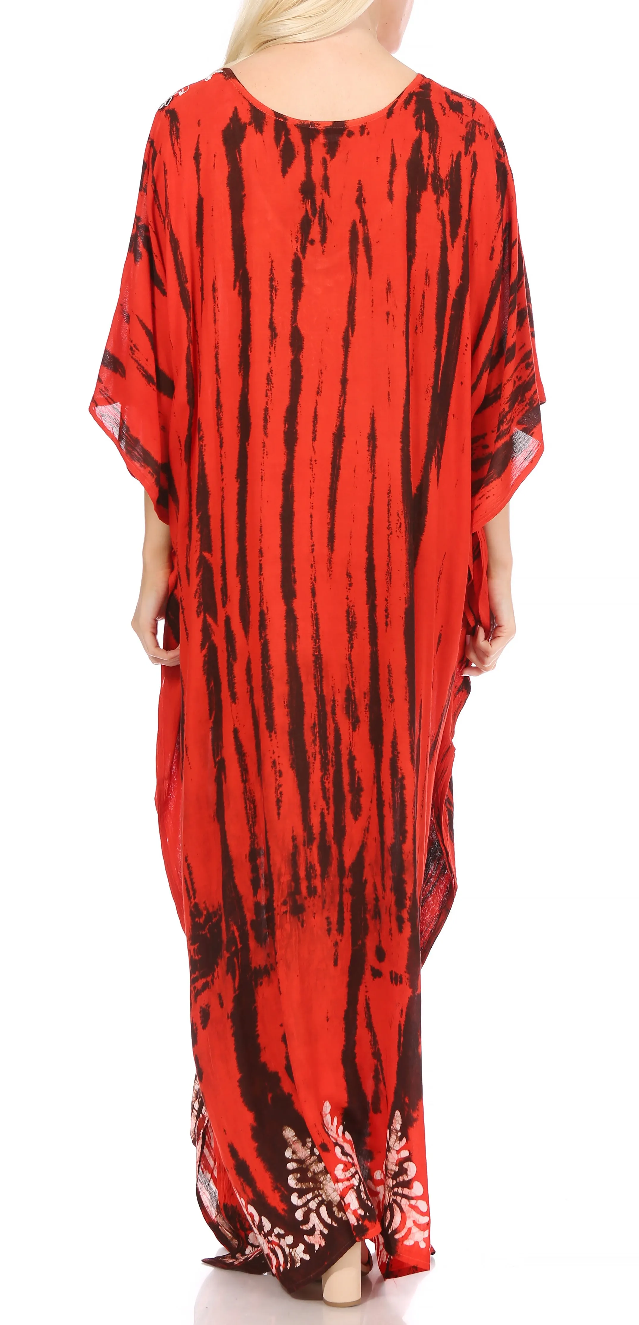Sakkas Tacy Women's Boho Summer Maxi Dress for Casual or Lounge Wear