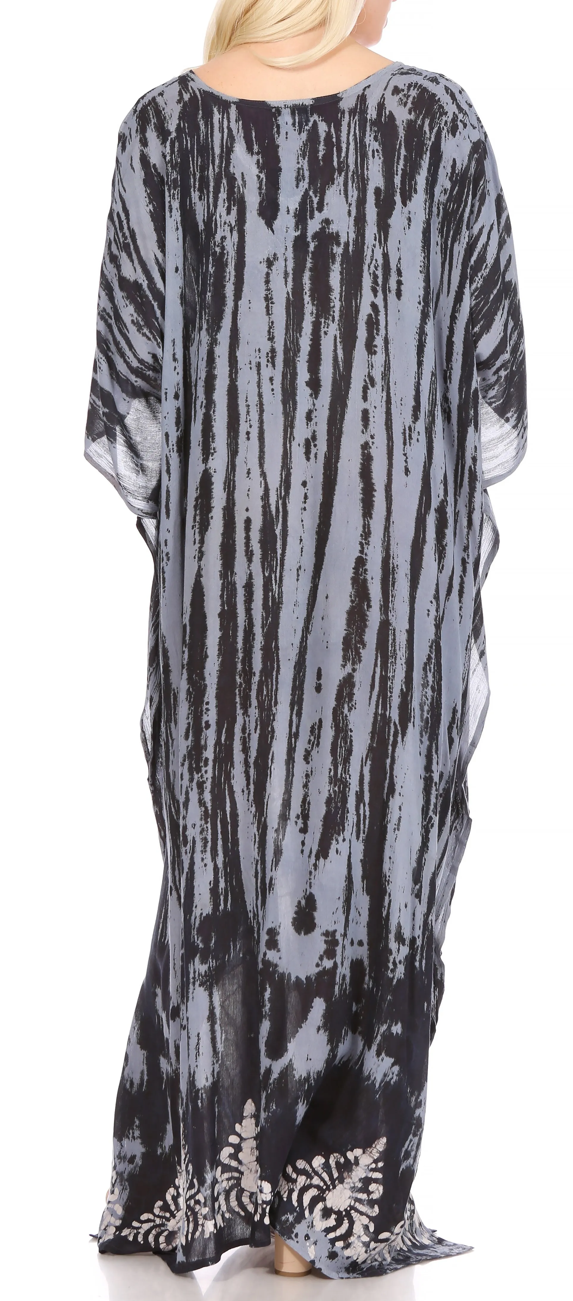 Sakkas Tacy Women's Boho Summer Maxi Dress for Casual or Lounge Wear