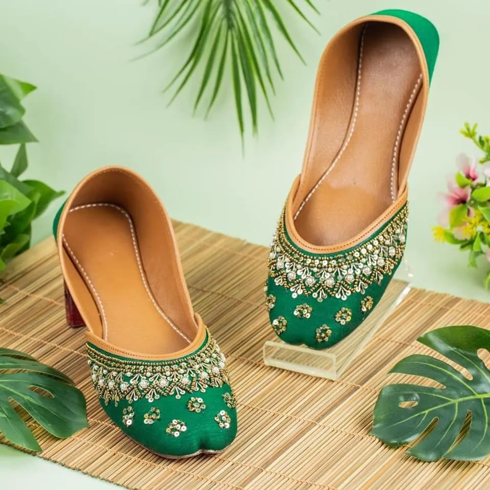Sara (jutti) - Green