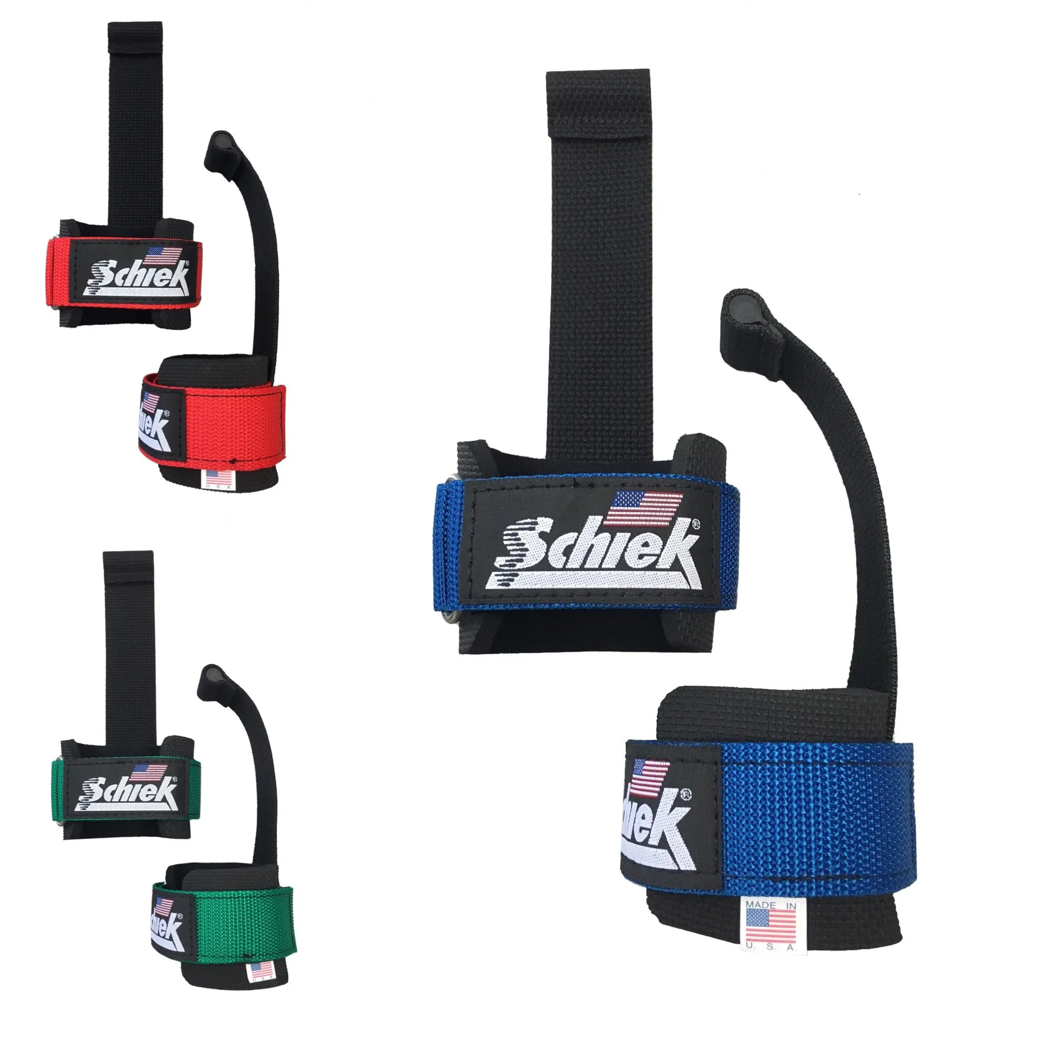 Schiek Sports Inc 1000DLS Dowel Lifting Straps All Colors