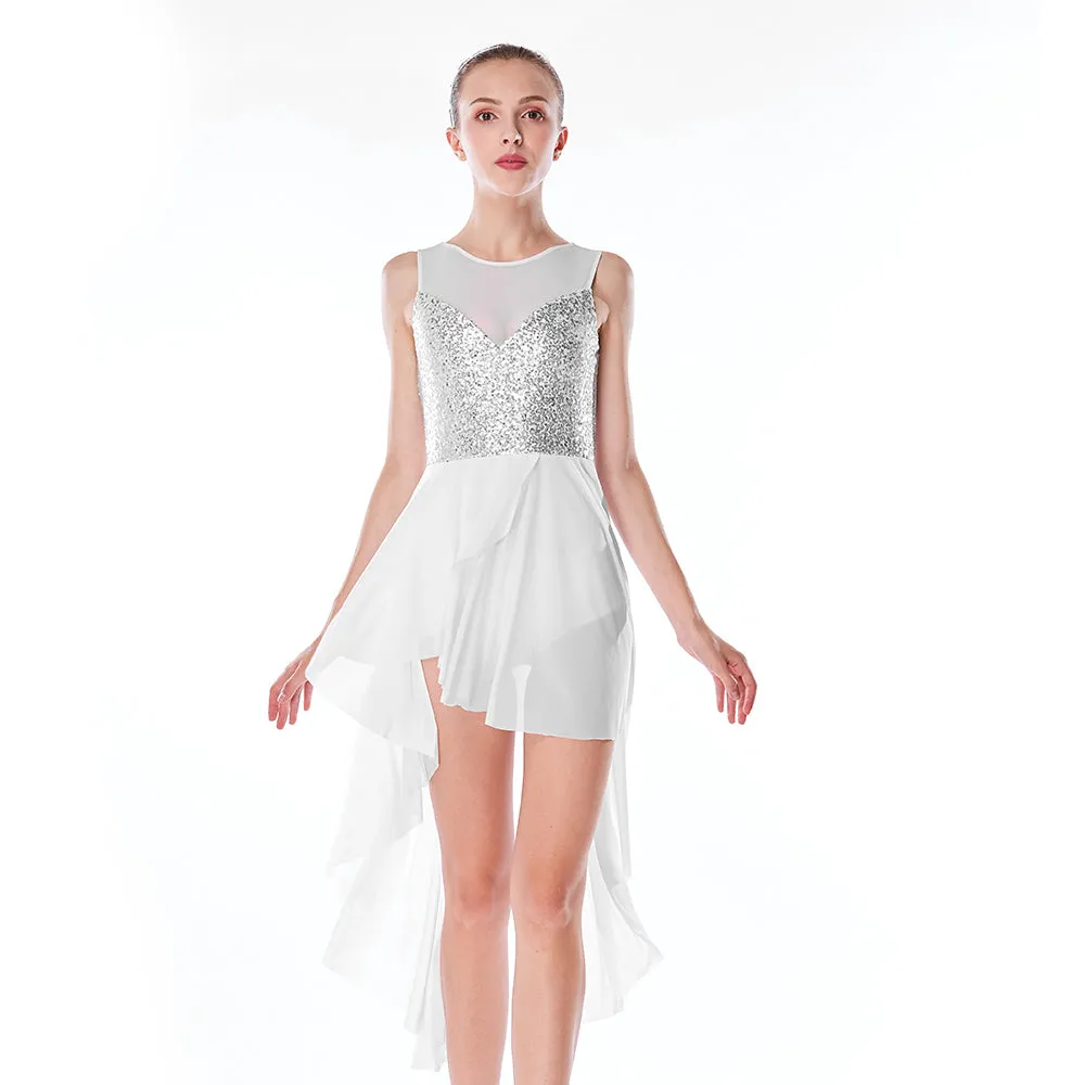 Sequin High Low Skirt Lyrical Dresses