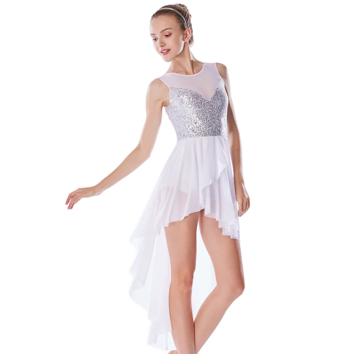 Sequin High Low Skirt Lyrical Dresses