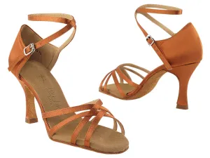 SERA1606 Dark Tan Satin