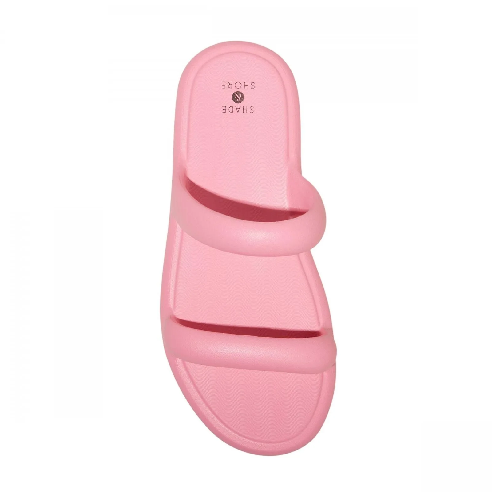 Shade & Shore Womens Ellen EVA Footbed Sandals 89887084 Pink 8M