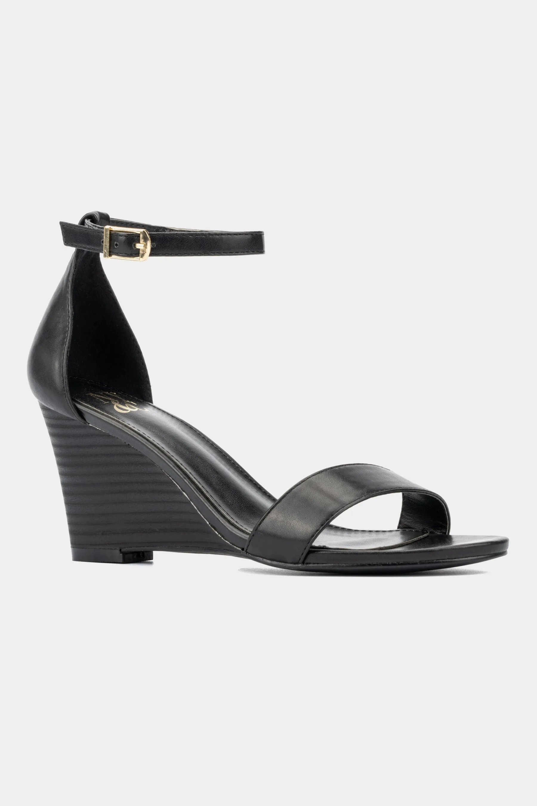 Sharona Ankle Strap Wedge Sandals