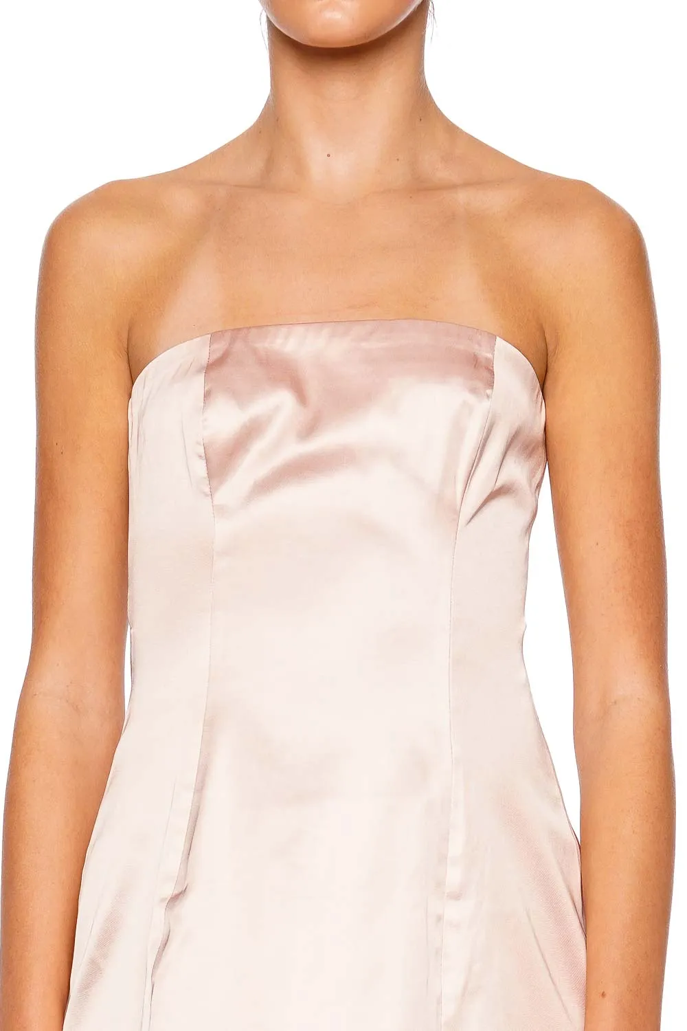 Silvia Strapless Ballet Mini Dress