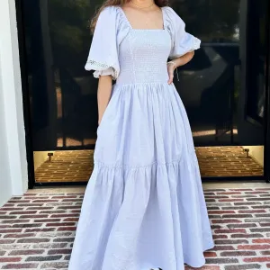 Skyline Stripes Maxi Dress